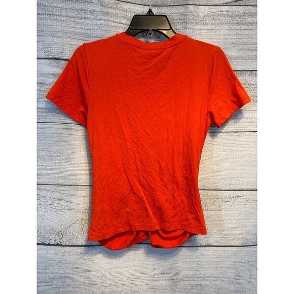 Sanctuary Orange Hold Me Tight Shirt Size M - Picture 2 of 3